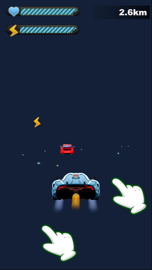 Car Racing Endless Game How To Play Screenshot.