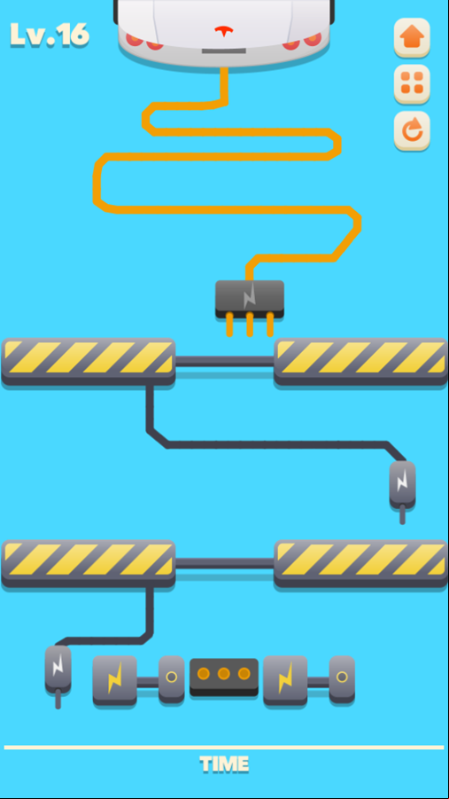 Charge Everything Game Level Progress Screenshot.