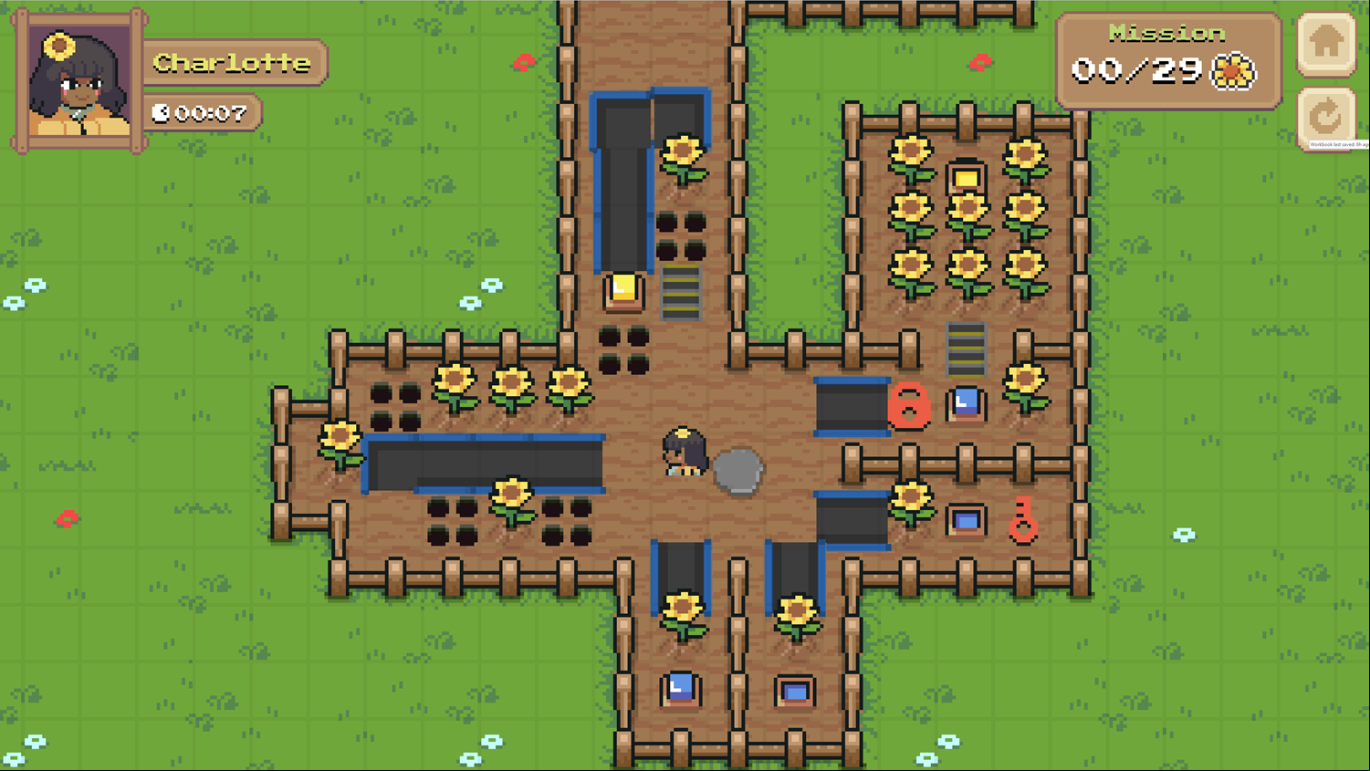 Charlotte Valley Game Final Level Screenshot.