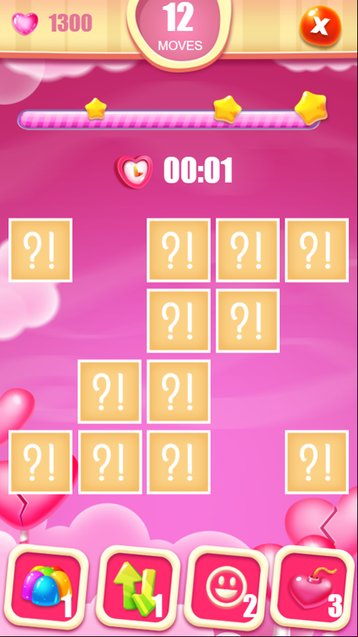 Charmed Game Level Progress Screenshot.