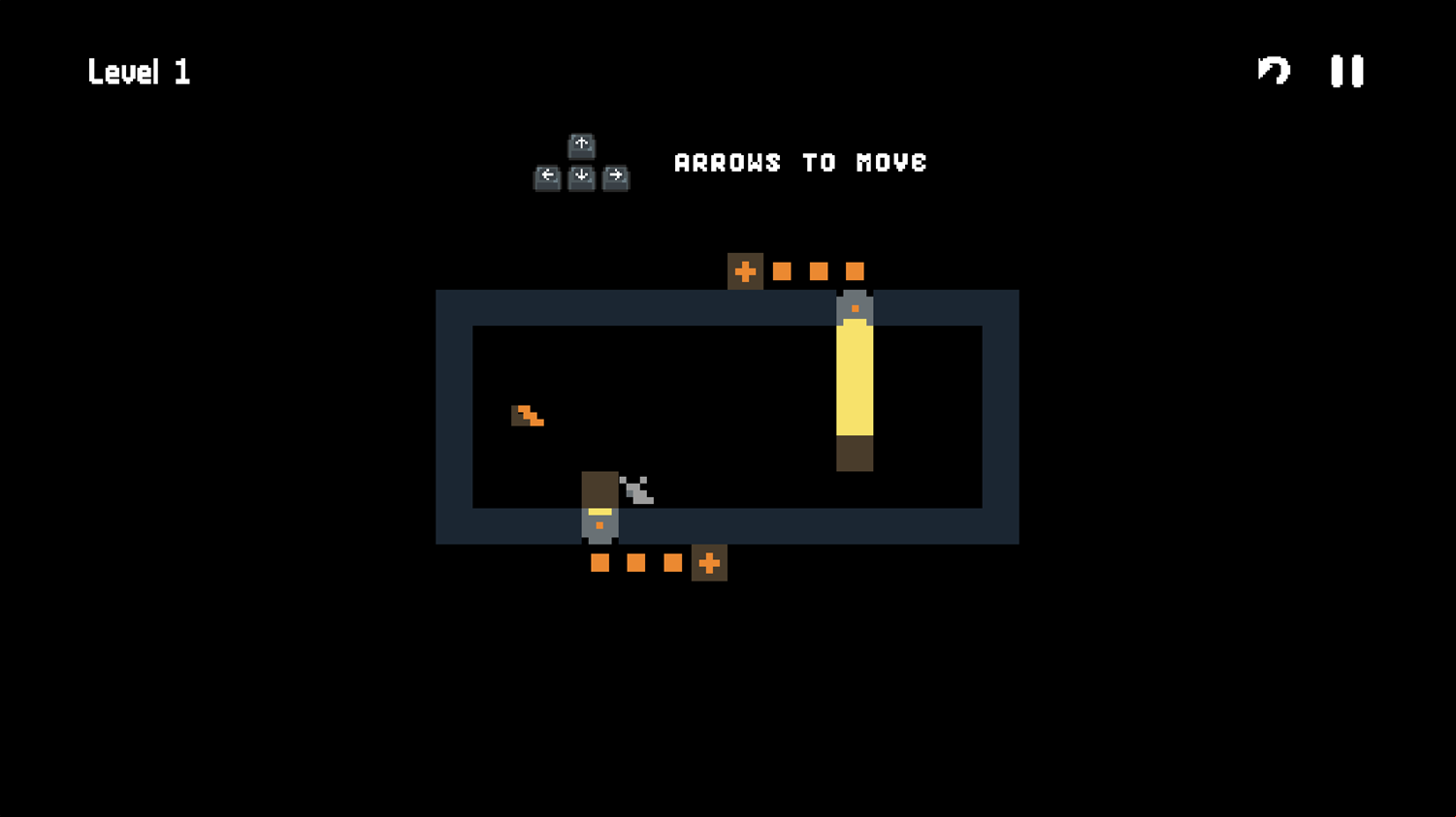 Cheesetown Game Level Play Screenshot.