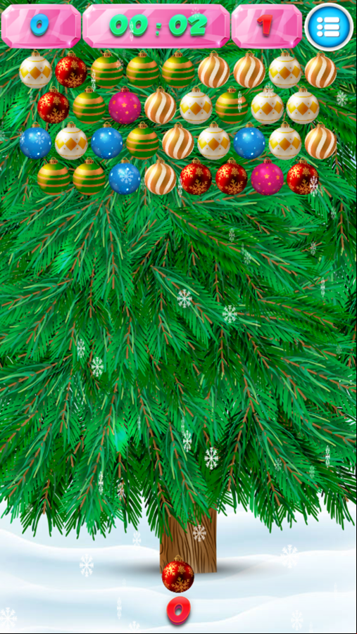 Christmas Gifts Game Level Start Screenshot.