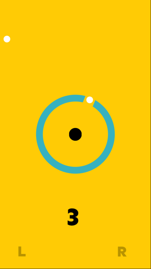Circle Rotate Game Play Screenshot.