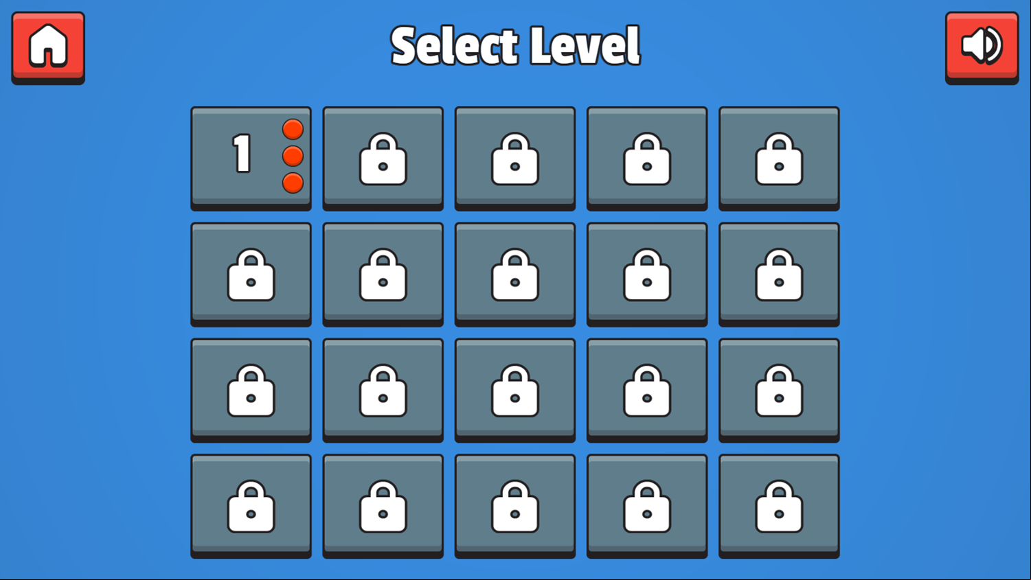 CircuitGates Game Select Level Screenshot.