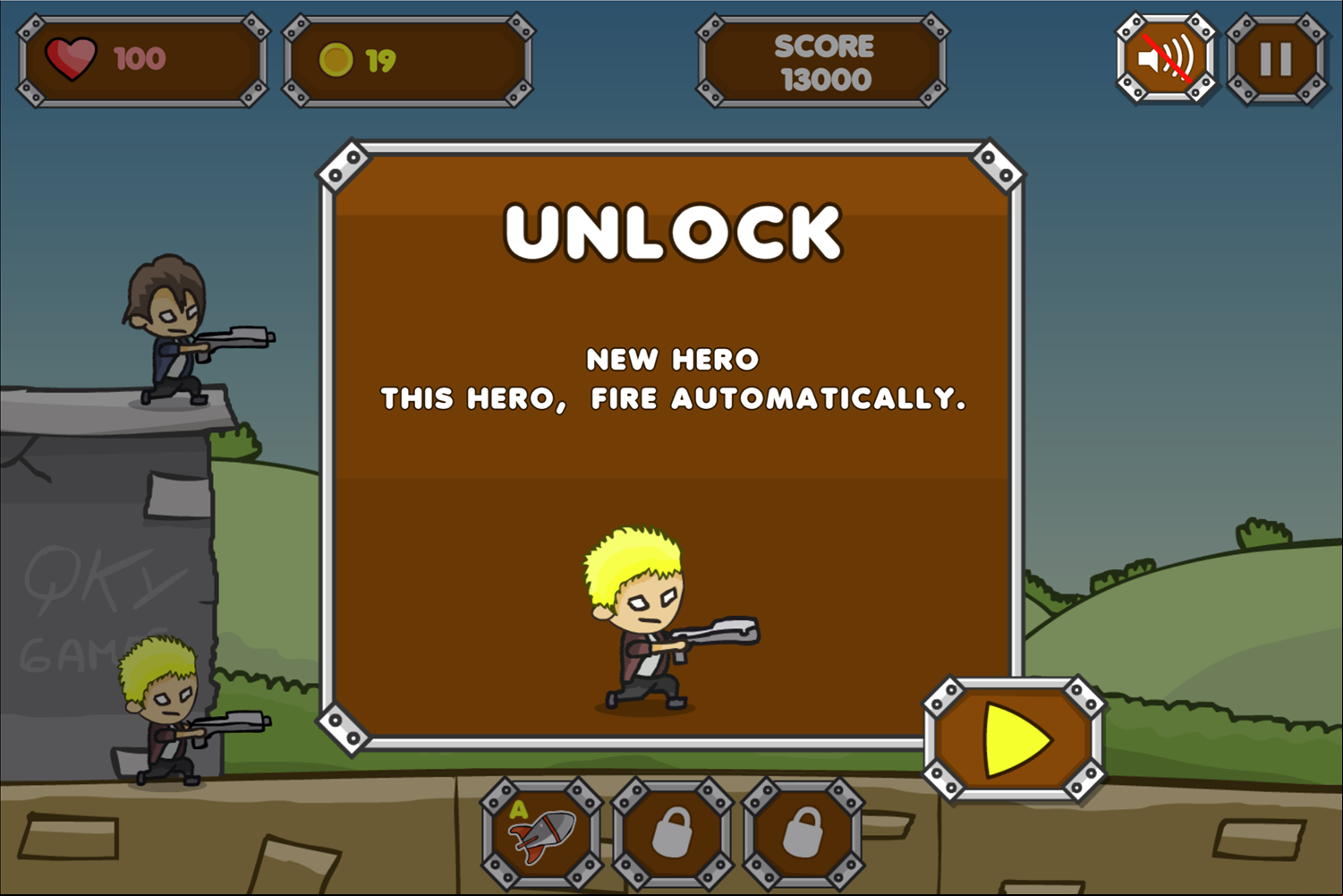 City Heroes Game Hero Unlocked Screen Screenshot.