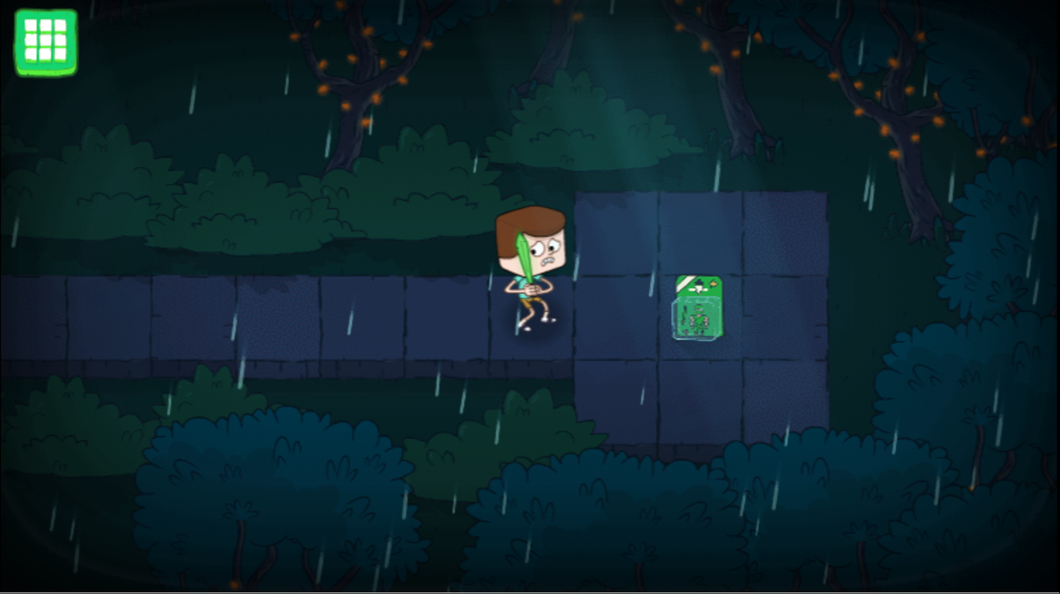 Clarence Scared Silly Game Complete Screenshot.