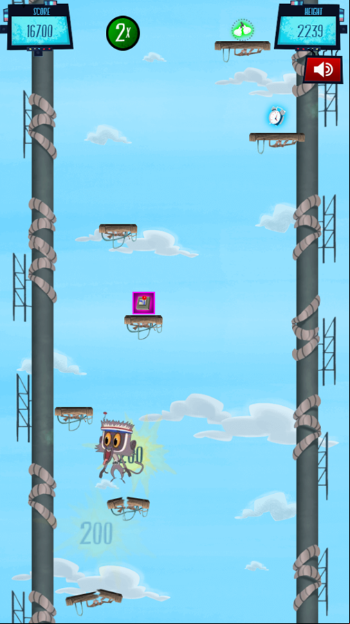 Cloudy With a Chance of Meatballs The Climb Game Play Screenshot.