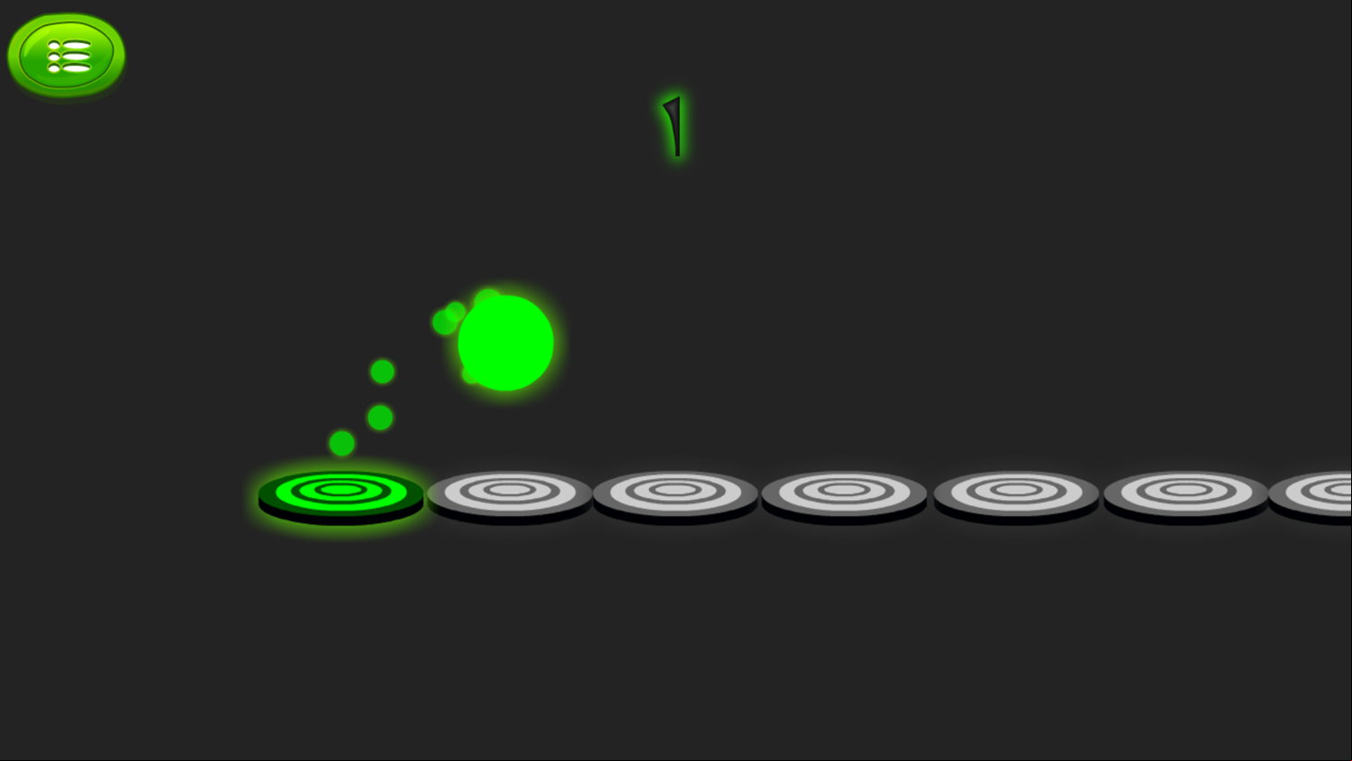 Color Balls Game Start Screenshot.
