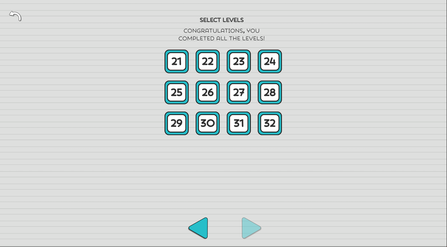 Color Connect Game Complete Screenshot.