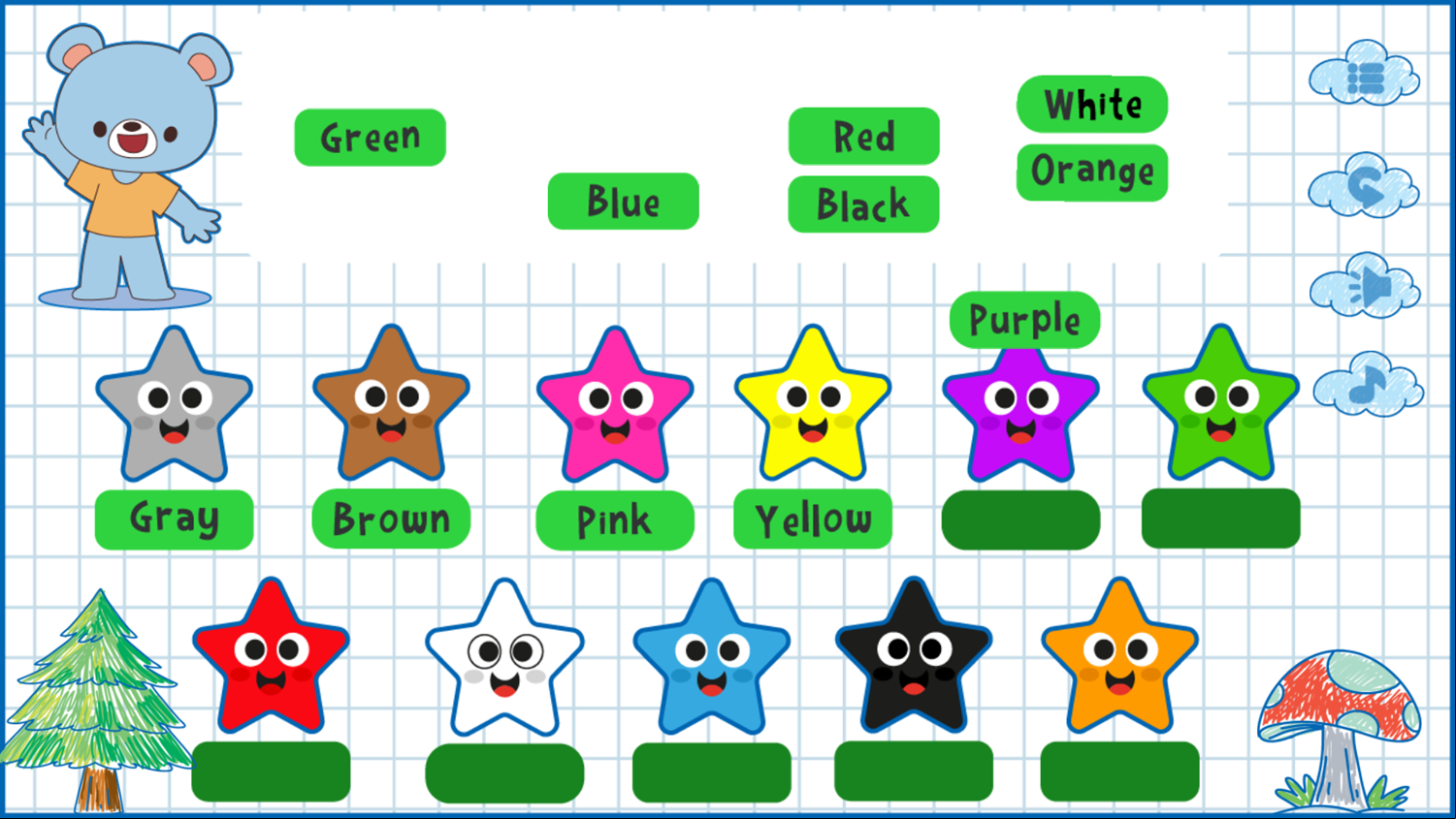 Color Match Game Play Screenshot.