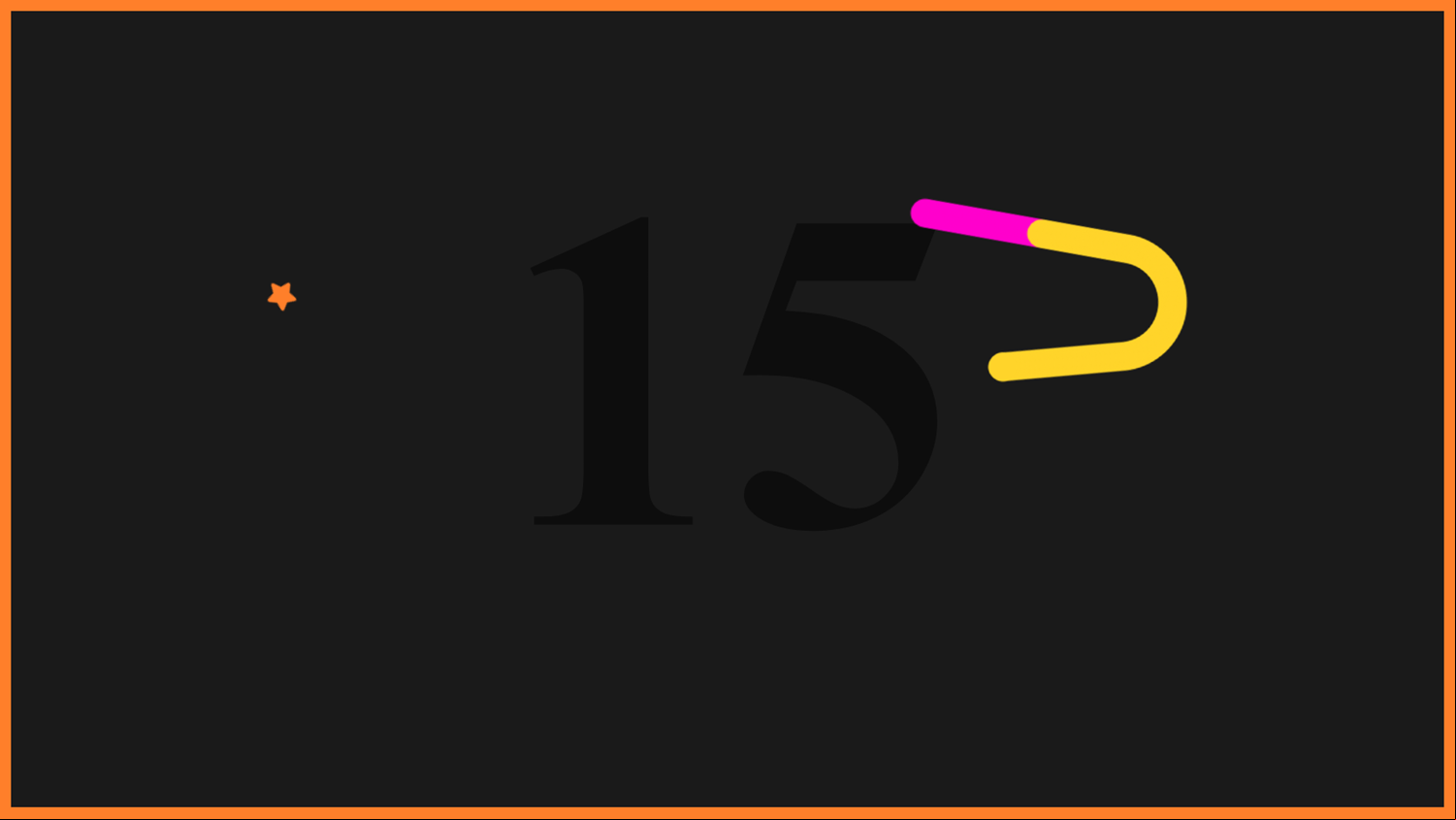 Color Snake Game Play Screenshot.