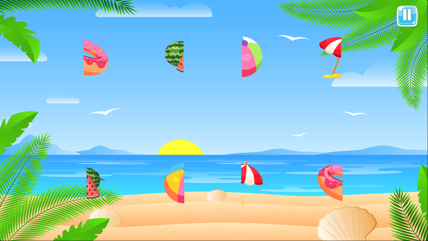 Complete The Pieces Game Level Progress Screenshot.