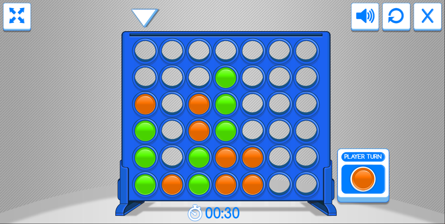 Connect 4 Game Screenshot.