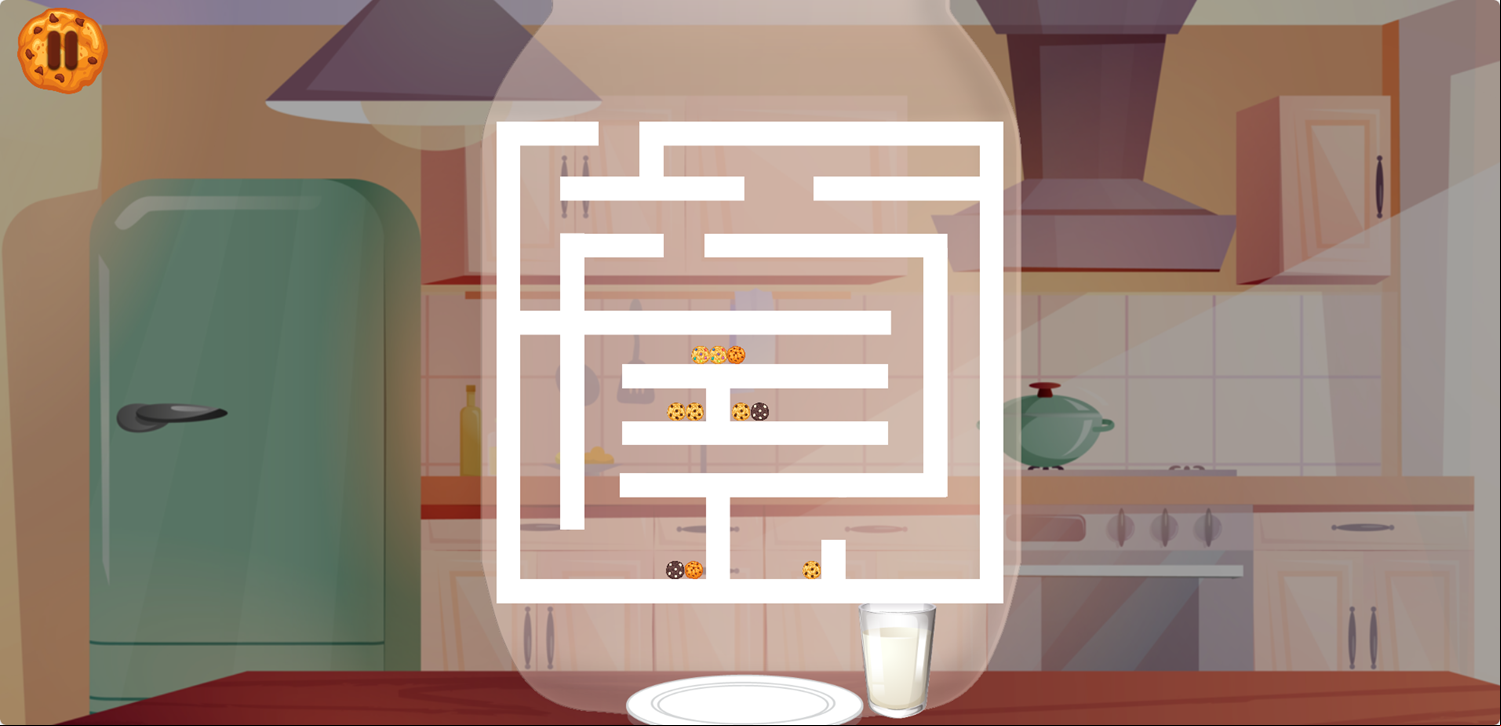 Cookie Jar Game Final Level Screenshot.