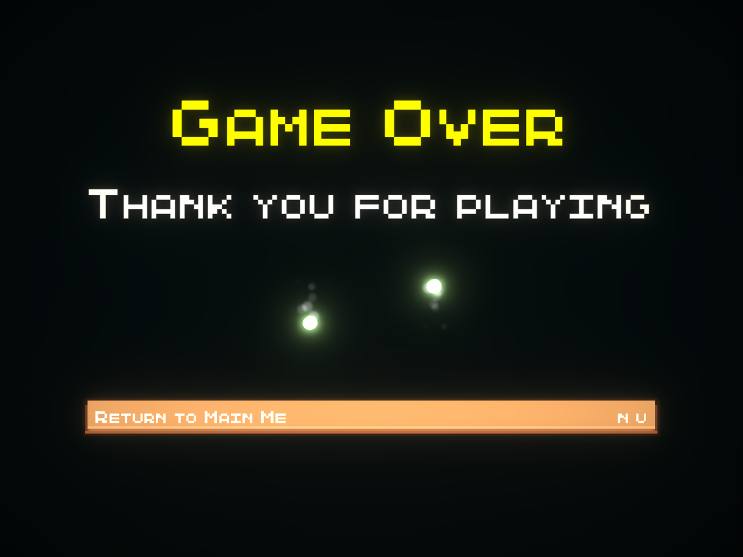Crate Mage Game Beat Screen Screenshot.