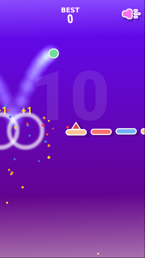 Crazy Bouncing Game Play Screenshot.