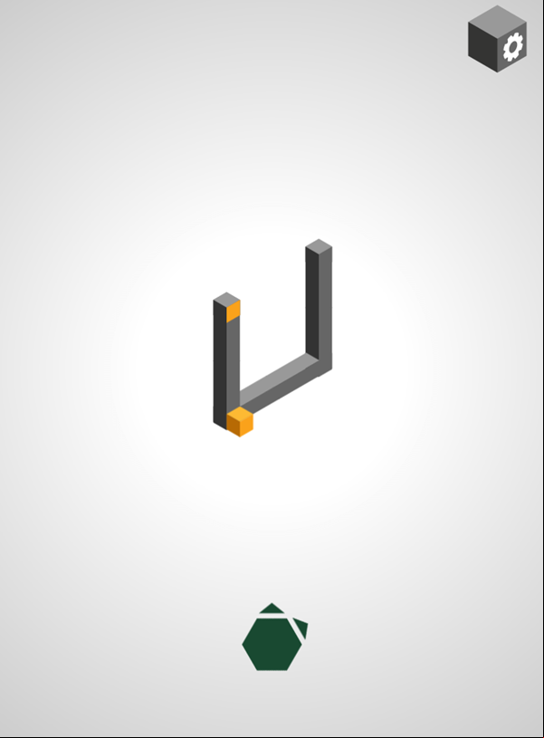 Cube Move Game Level Play Screenshot.