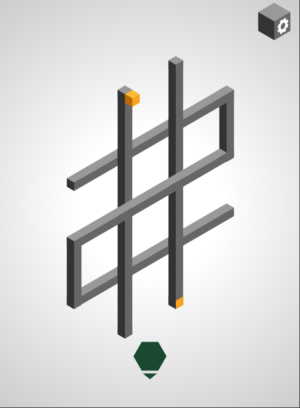 Cube Move Game Next Level Screenshot.