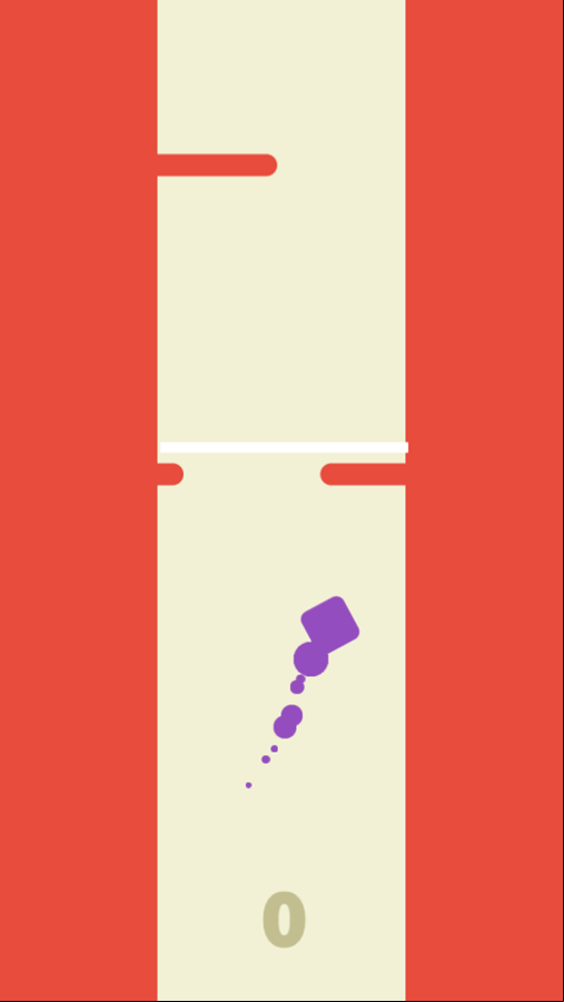 Cube Up Game Start Screenshot.