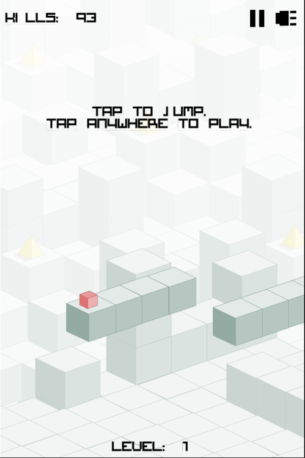 Cube Xtreme Game How to Play Screen Screenshot.