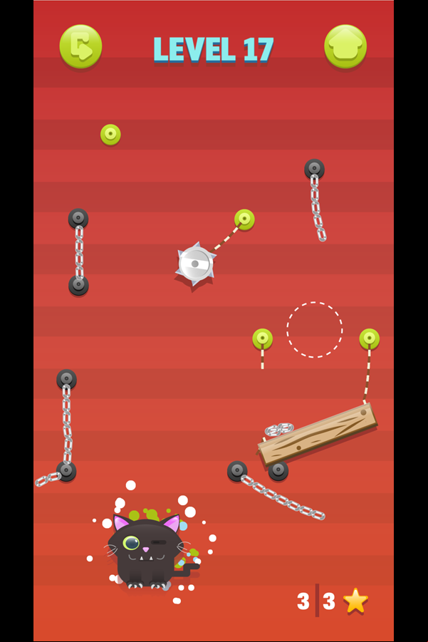 Cut for Cats Leve Beat Screenshot.