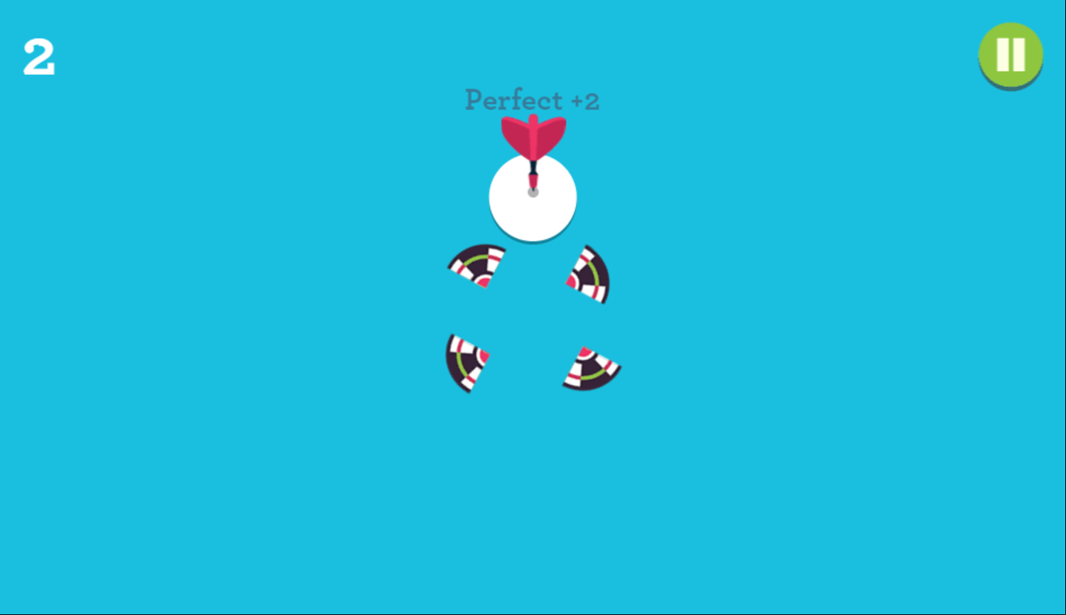 Dart Master Game Start Screenshot.