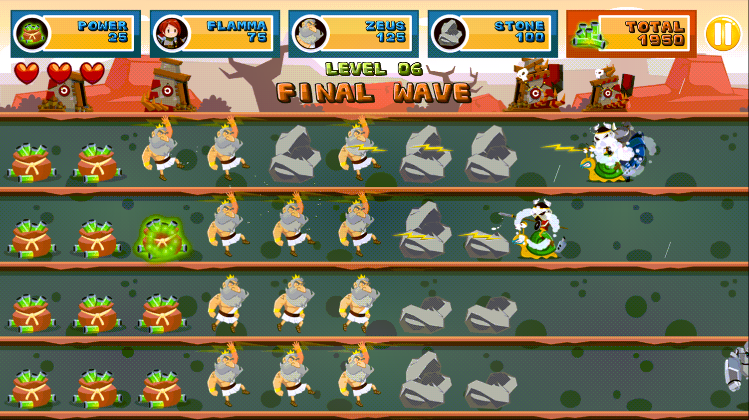 Defense Battle Game Screenshot.