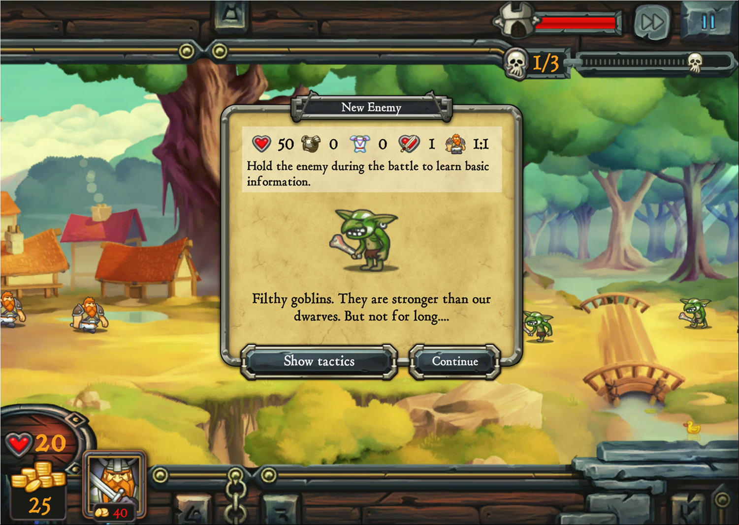 Defentures Game New Enemy Screenshot.