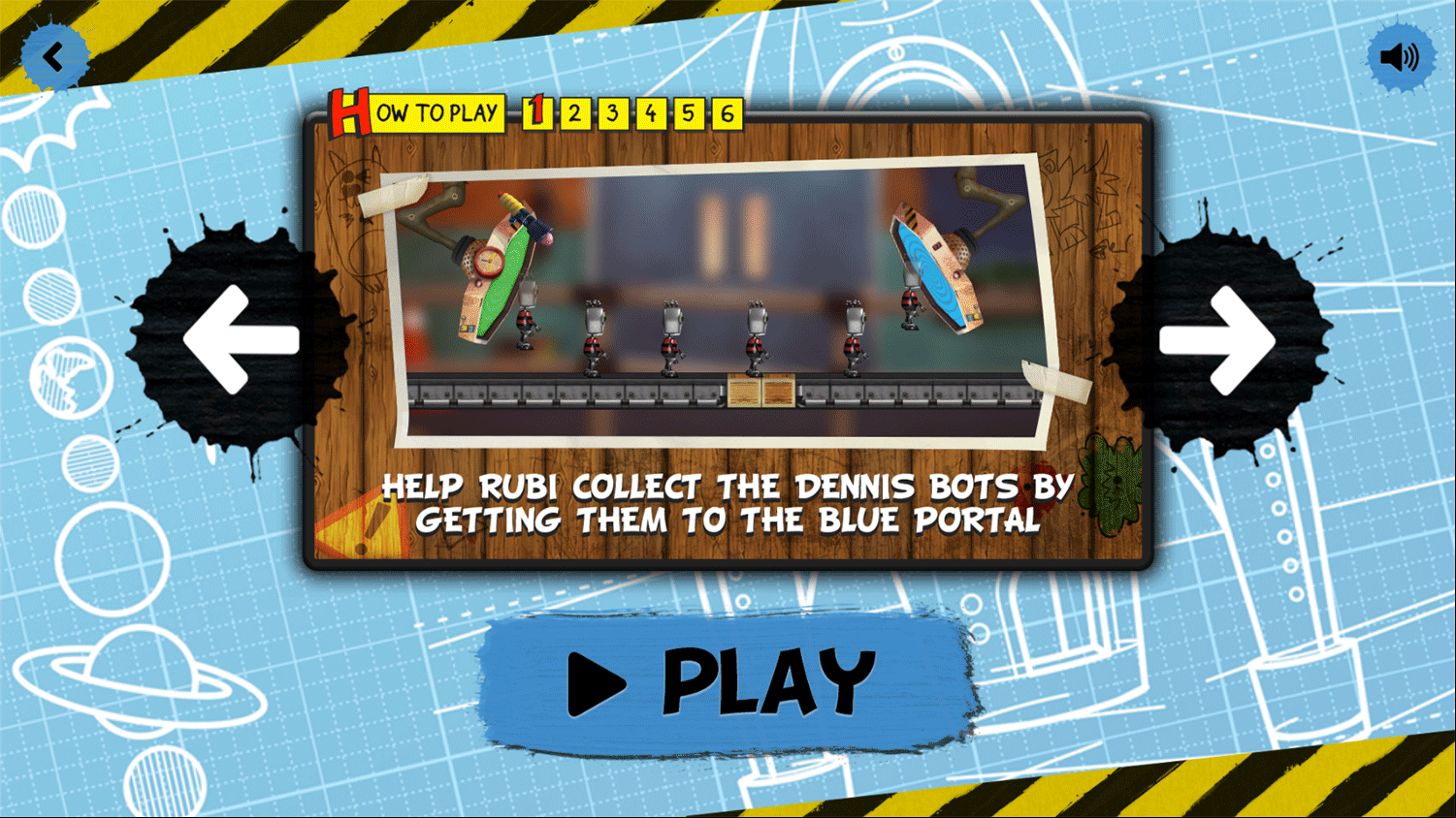 Dennis & Gnasher Clone Ranger Game How To Play Screenshot.