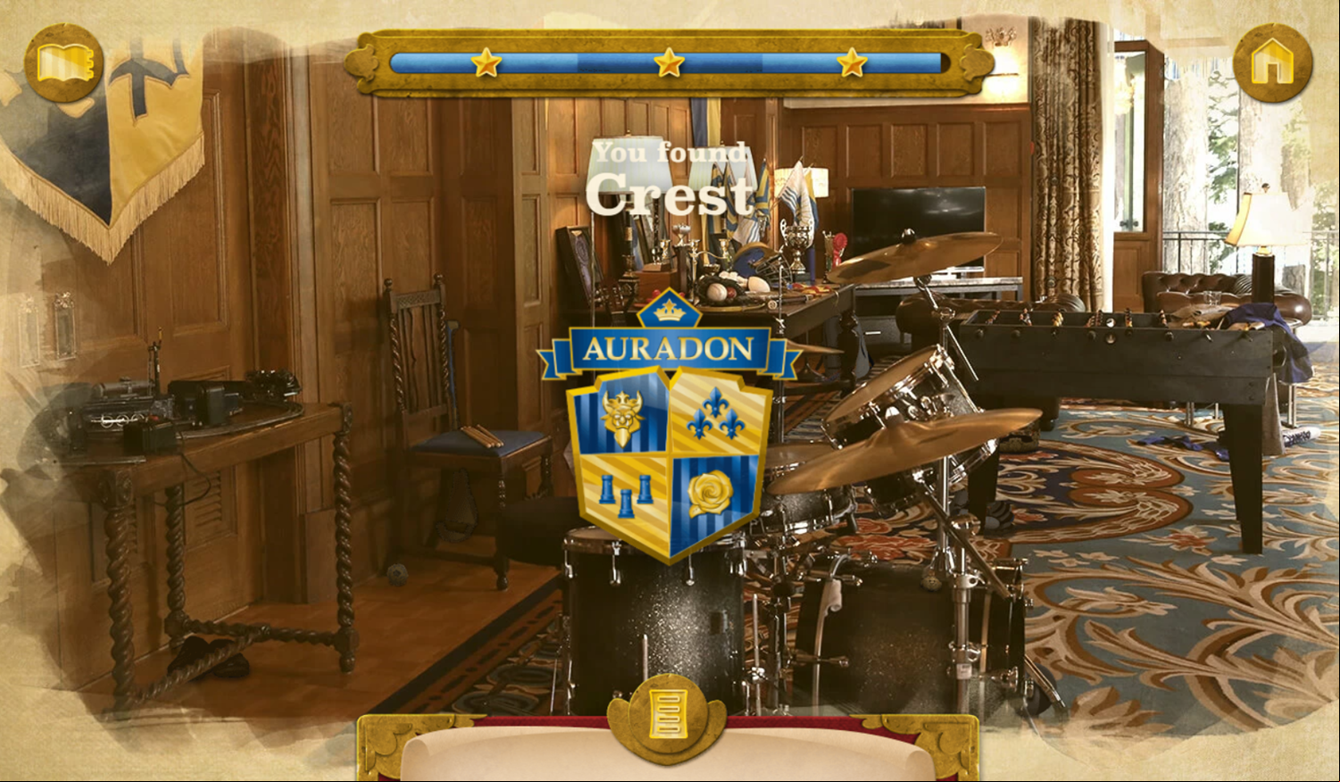 Descendants Hidden Mystery Map Game Play Screenshot.