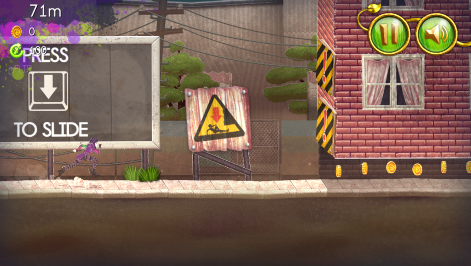 Descendants Isle of the Lost Rush Game How To Slide Screenshot.