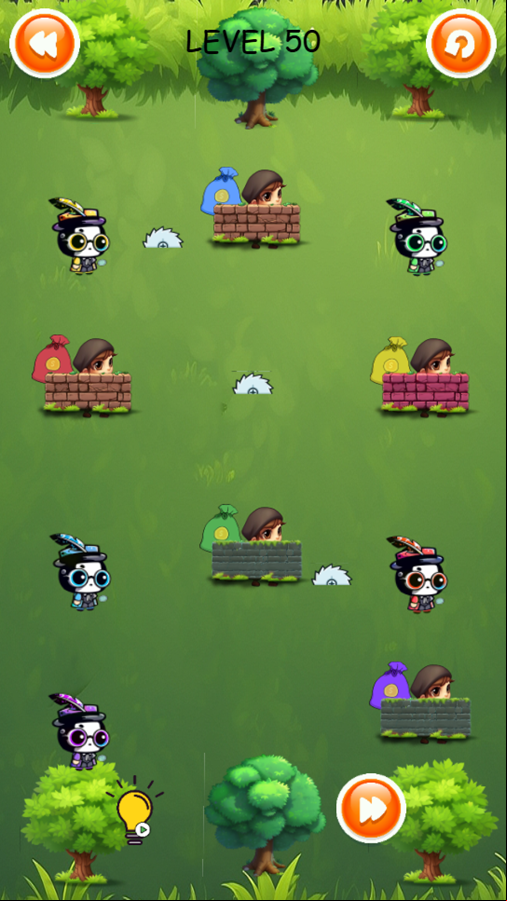 Detective and the Thief Game Final Level Screenshot.