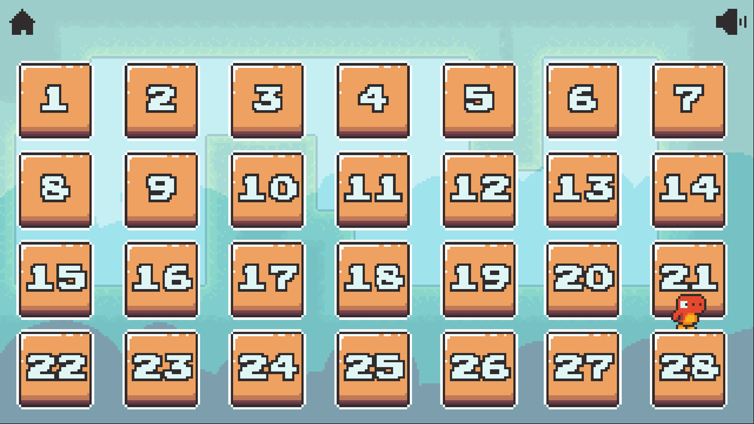 Dino Grub Game Complete Screenshot.