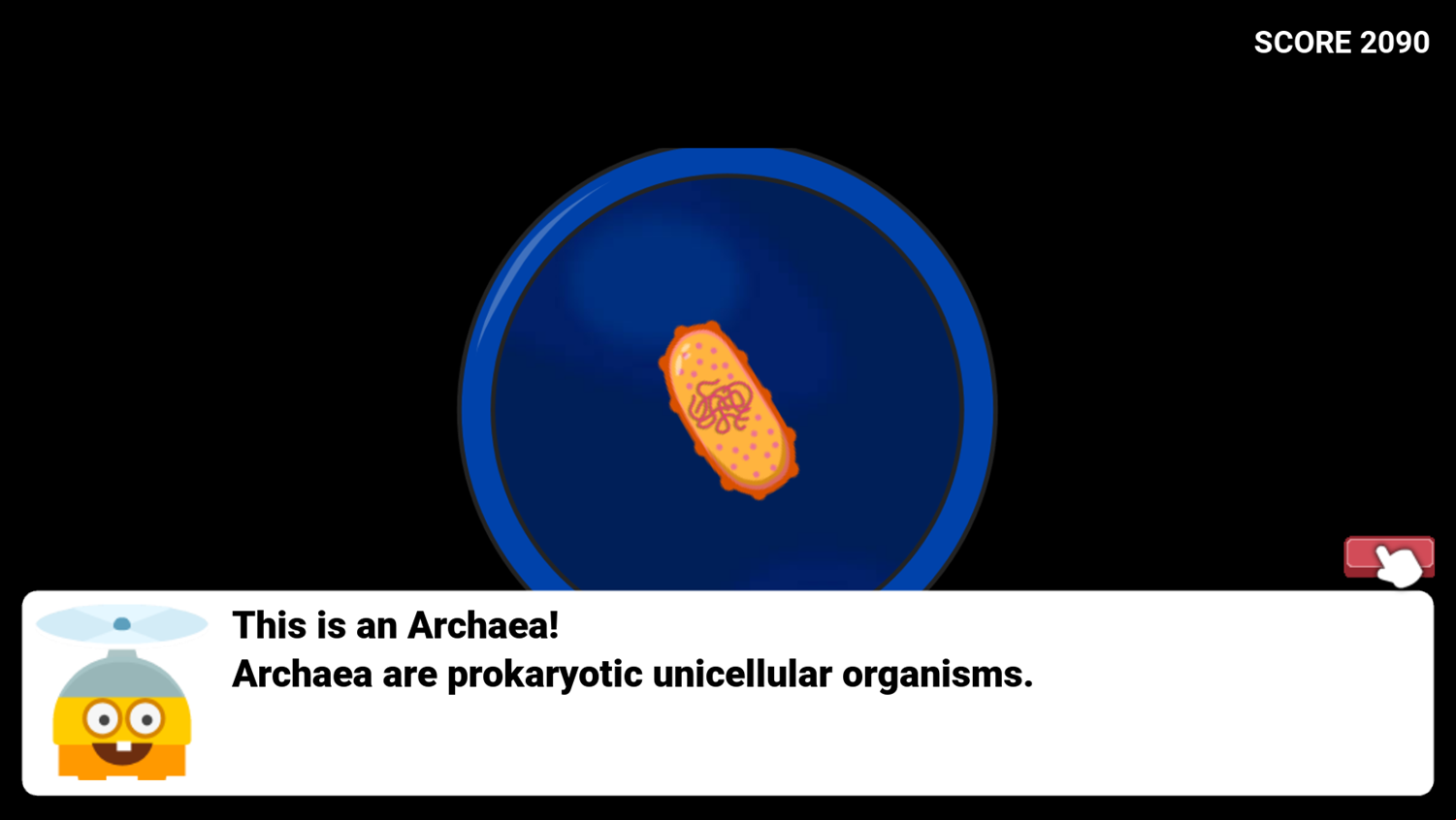 DocDuck Cells and Life Game Archaea Screenshot.