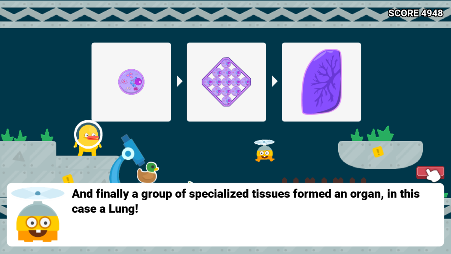 DocDuck Cells and Life Game Cells, Tissue & Organs Screenshot.