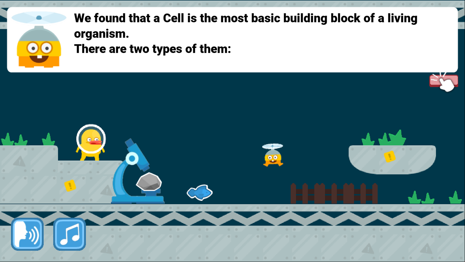 DocDuck Cells and Life Game Cells Are the Building Blocks of Living Organisms Screenshot.