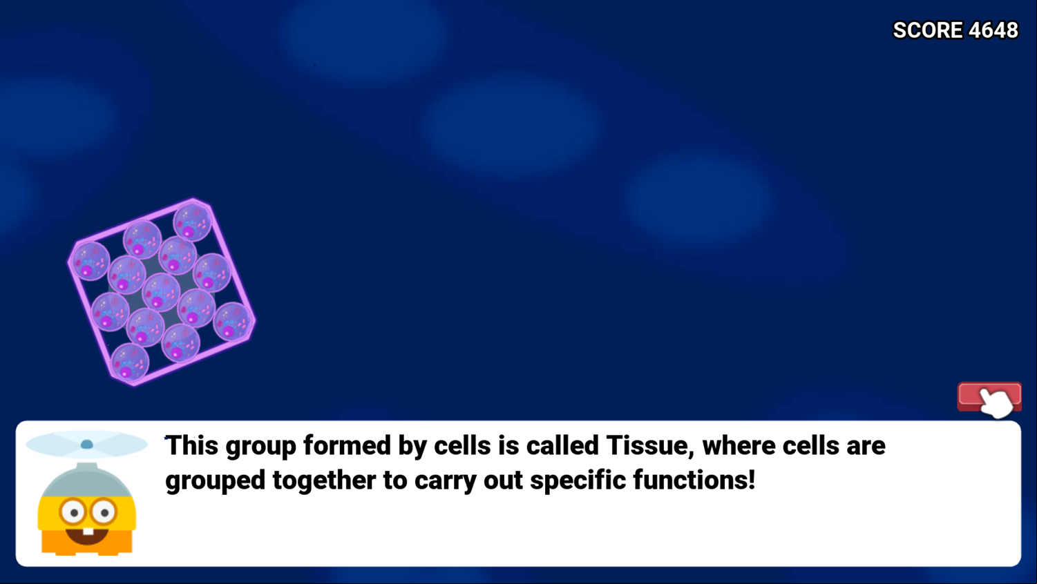 DocDuck Cells and Life Game Cells Create Tissue Screenshot.