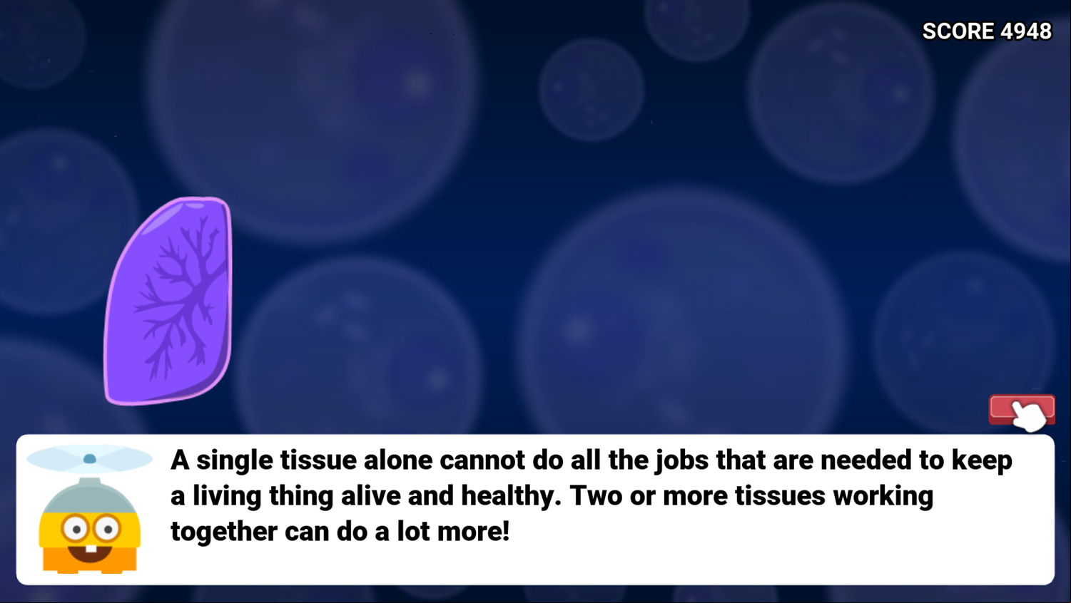 DocDuck Cells and Life Game Tissues Work Together Screenshot.