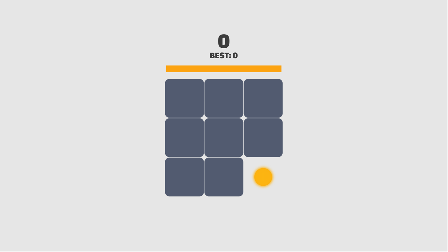 Don't Hide Game Start Screenshot.