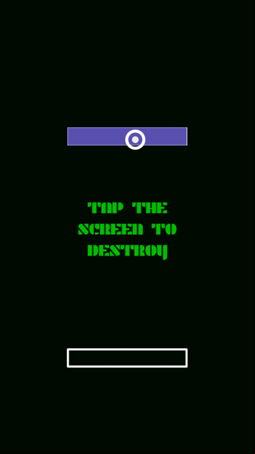 Dot Shot Game Blue Bar Screenshot.