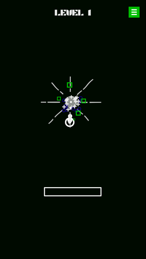 Dot Shot Game Level Play Screenshot.