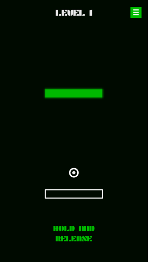 Dot Shot Game Level Start Screenshot.
