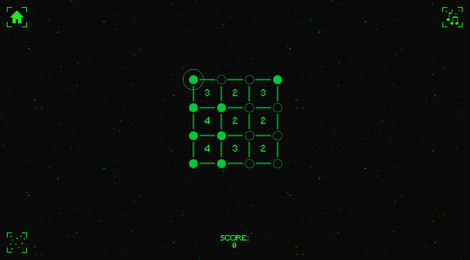 Dots Game Play Screenshot.