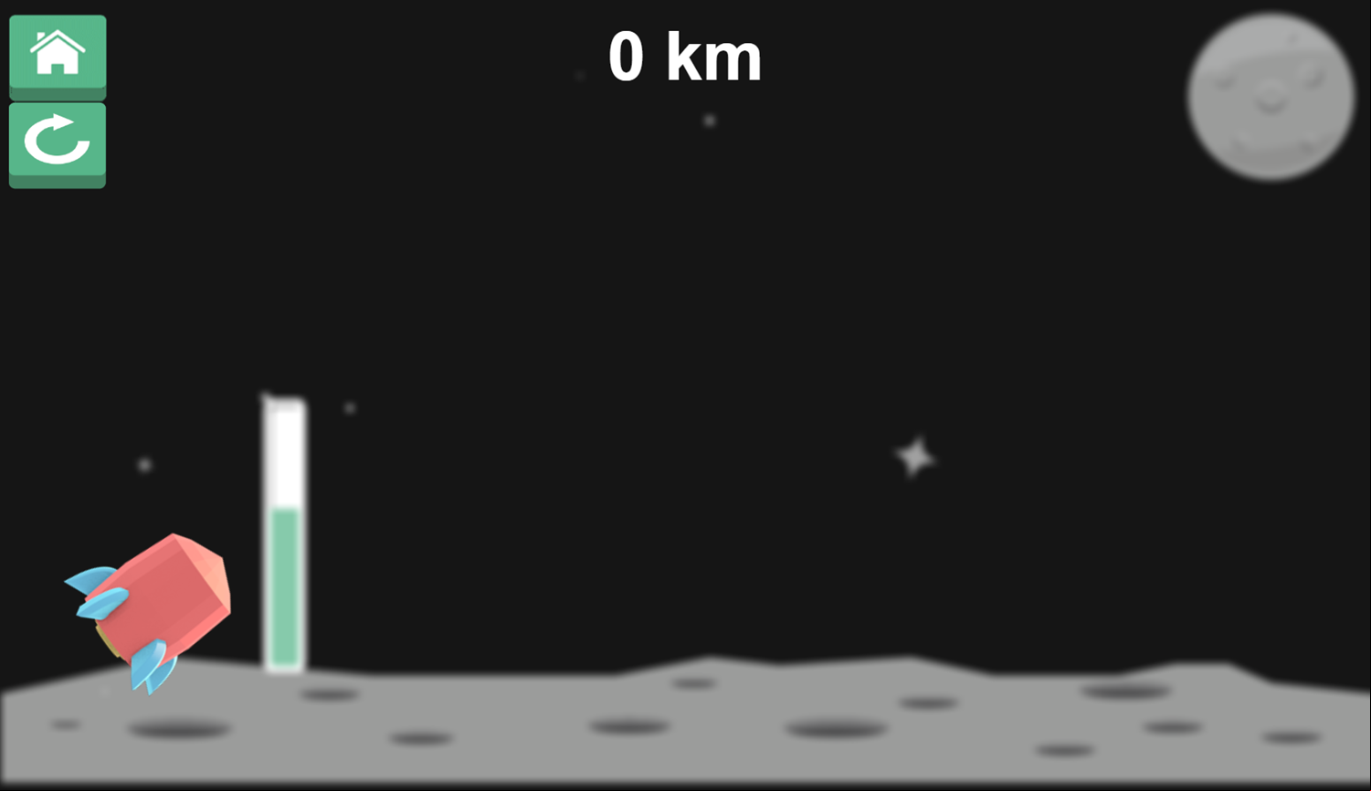 Dr Rocket Game Start Screenshot.