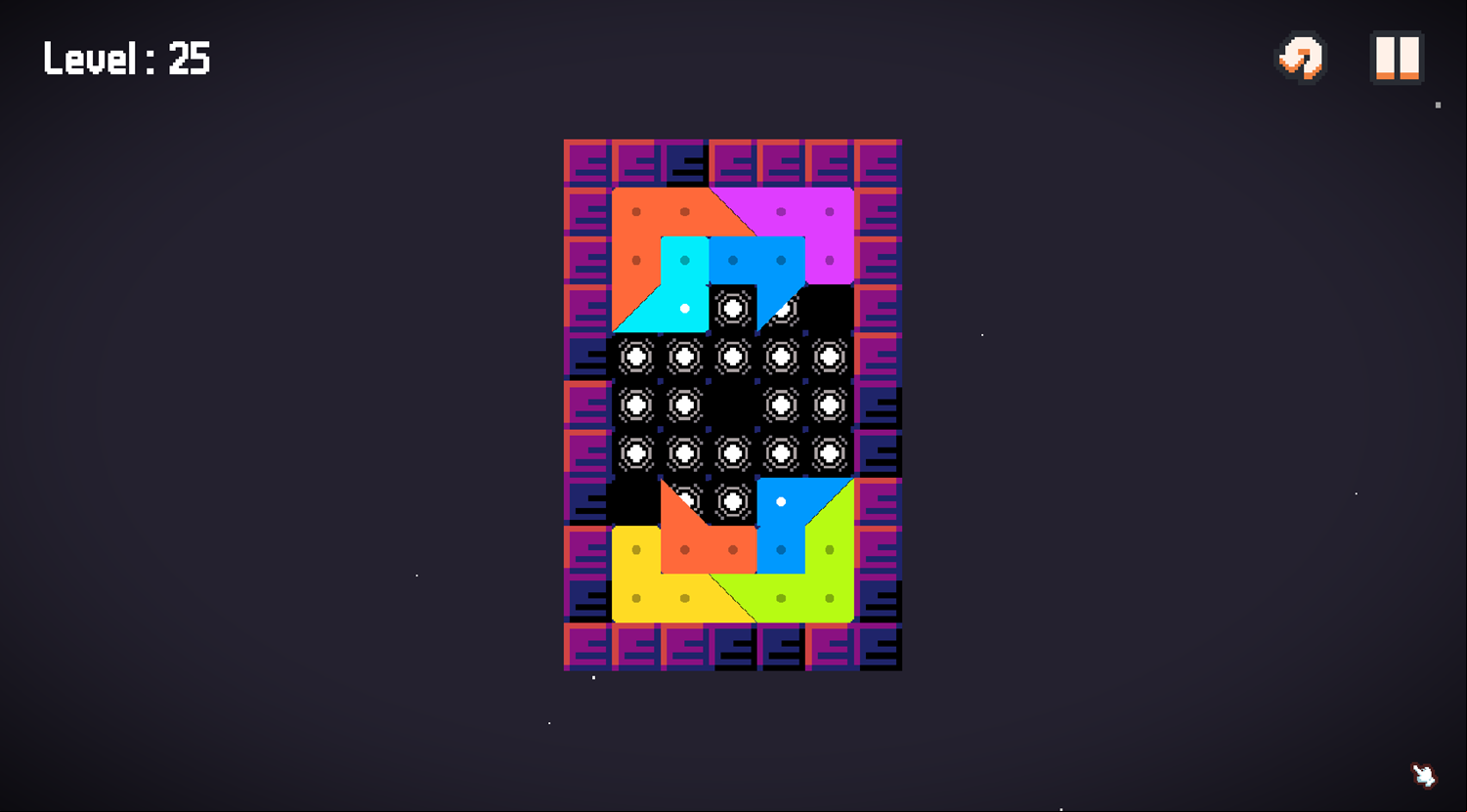 Drag and Drop Block Puzzle Game Final Level Screenshot.
