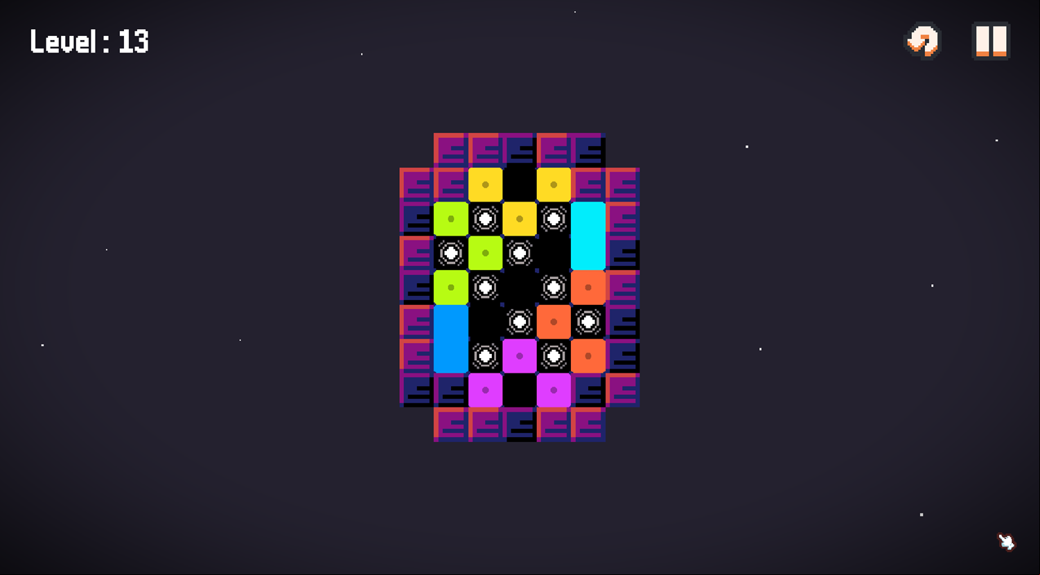 Drag and Drop Block Puzzle Game Level Progress Screenshot.