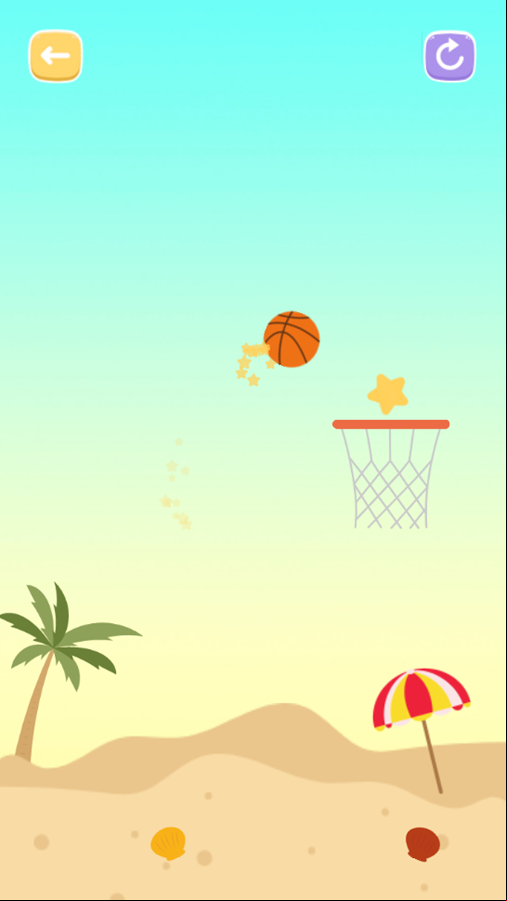 Drag Slam Game Level Play Screenshot.