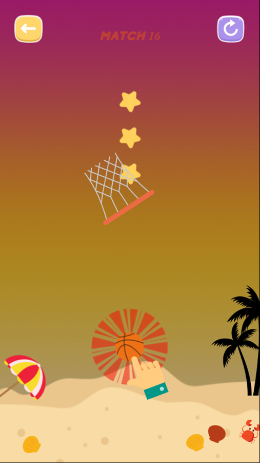 Drag Slam Game Level Progress Screenshot.