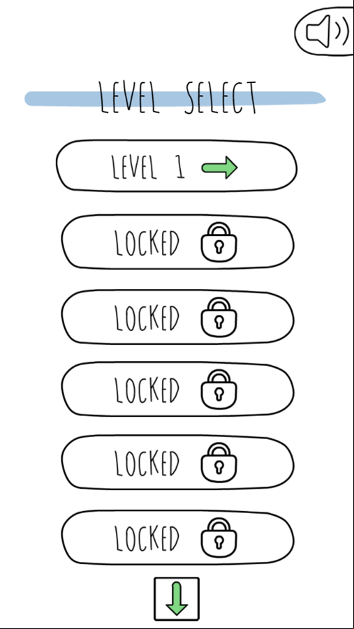 Draw Couple Game Level Select Screenshot.