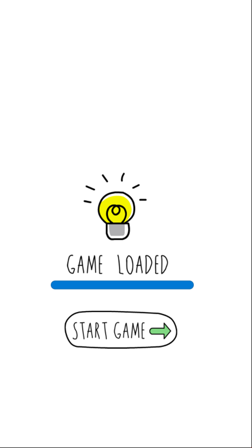 Draw Couple Game Welcome Screen Screenshot.